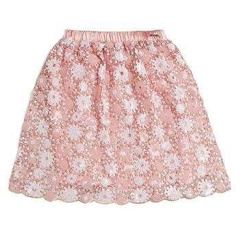 Юбка Guess Kids Pink/White