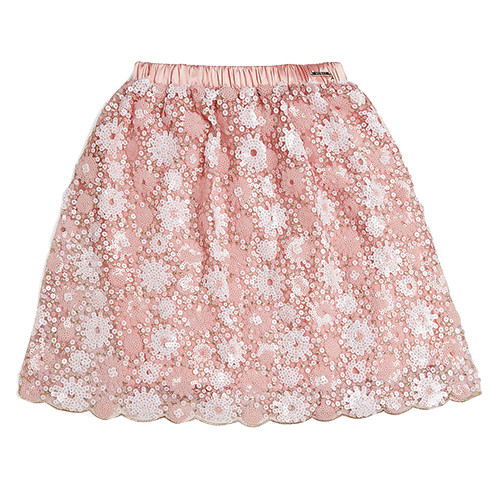 Спідниця Guess Kids Pink/White