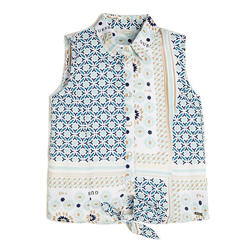 Блуза Guess Kids Bandana Blue Print F