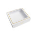 Комплект шапка і снуд Guess White Lurex Gold