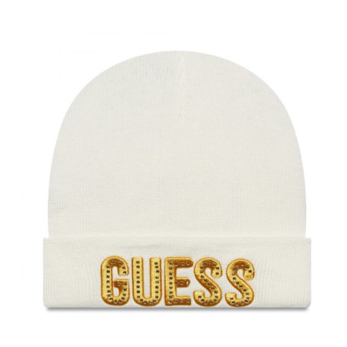 Шапка Guess Salt White