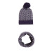 Комплект шапка і снуд Guess Blue Combo G Logo
