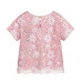 Блуза Guess Kids Pink/White