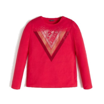 Лонгслів Guess Kids Souvenir Pink