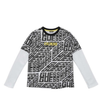 Лонгслів Guess Kids Allover Guess