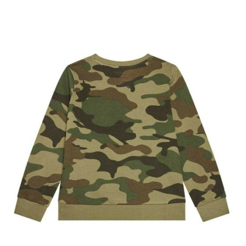 Світшот Guess Kids Allover Olive Camou