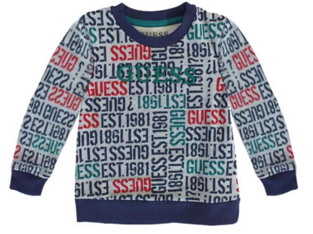 Свитшот Guess Kids All Over Guess Icon
