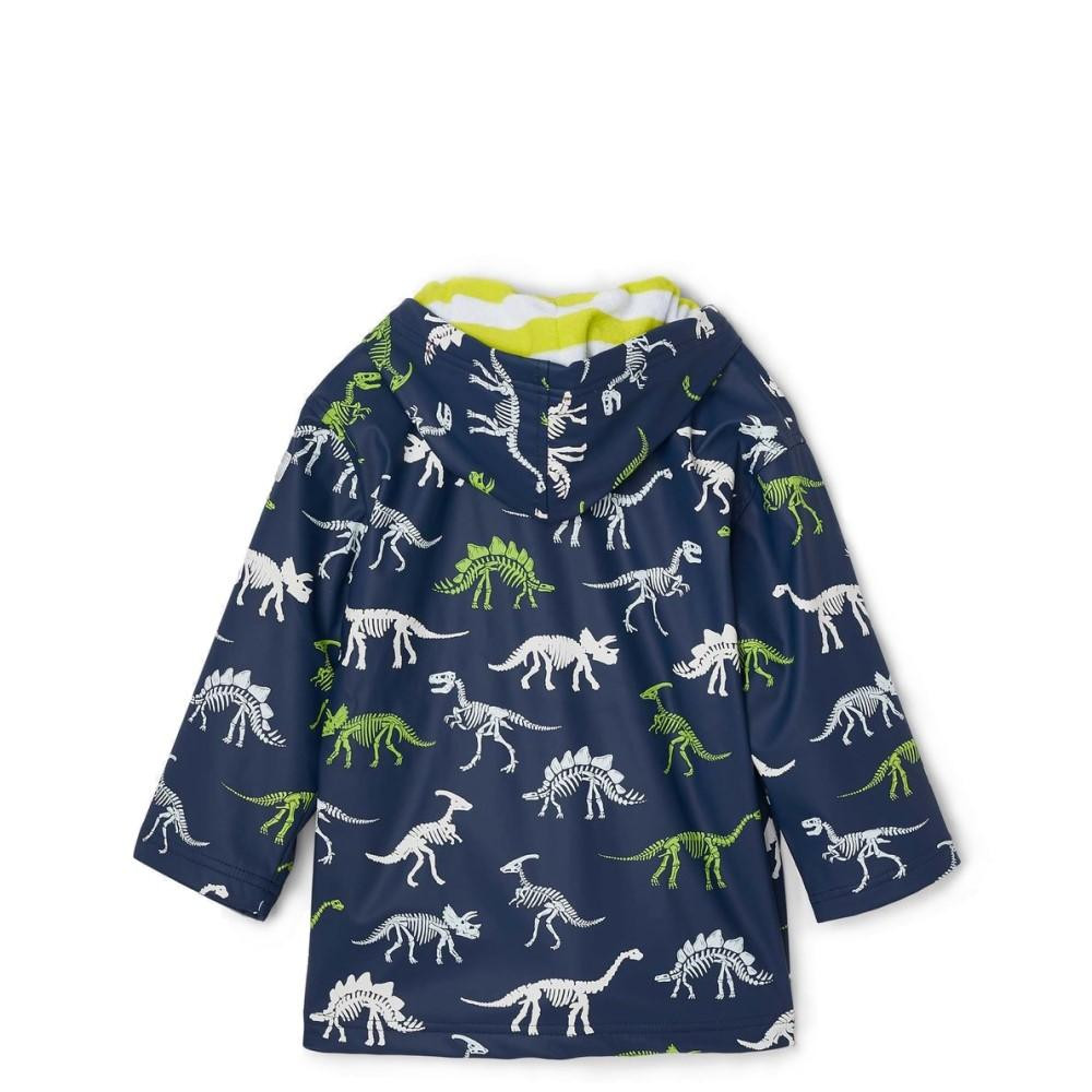 Плащ детский Hatley Dino Fossils Colour Changing