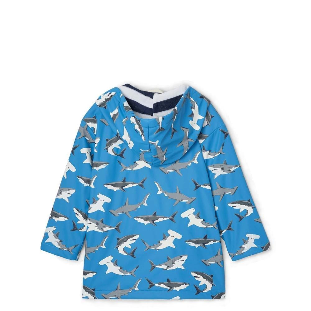 Плащ дитячий Hatley Deep-Sea Sharks Colour Changing