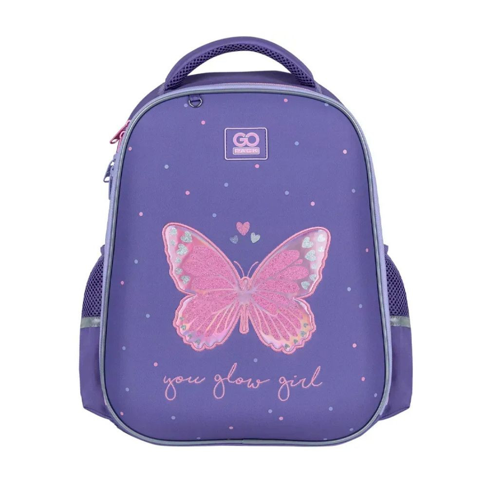 Рюкзак шкільний напівкаркасний GoPack Education Glowing