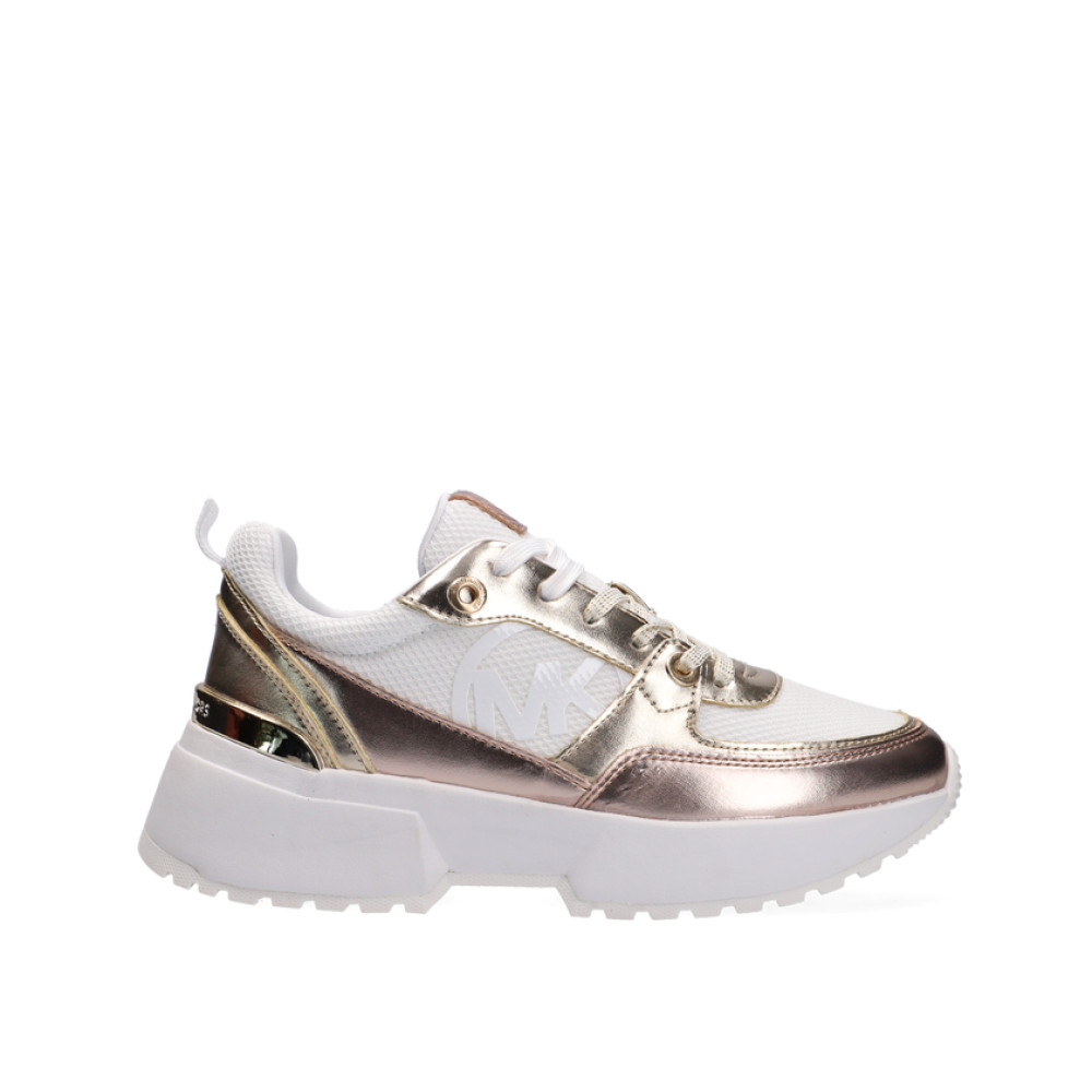 Кроссовки Michael Kors Cosmo Sport-Gold Monomesh