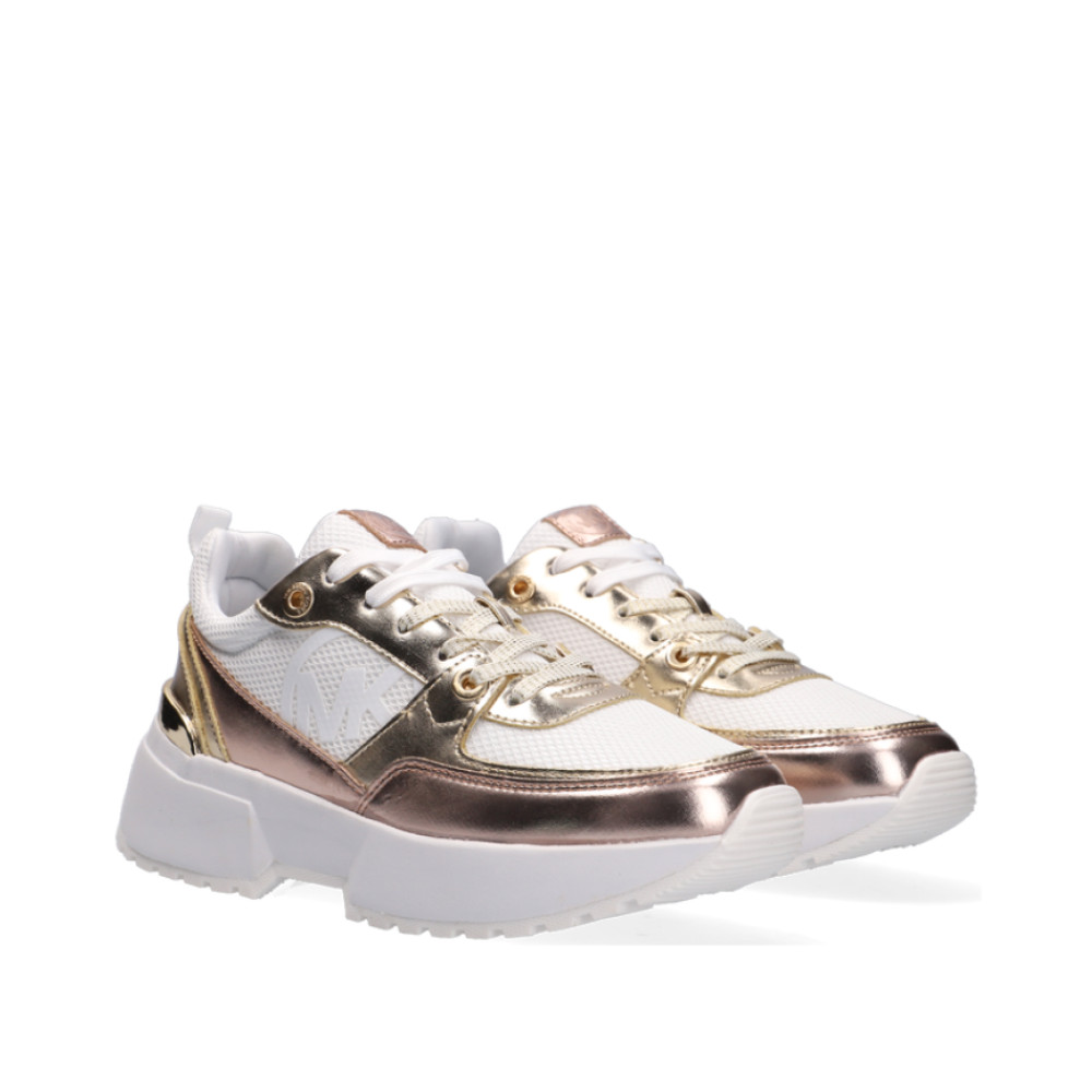 Кроссовки Michael Kors Cosmo Sport-Gold Monomesh