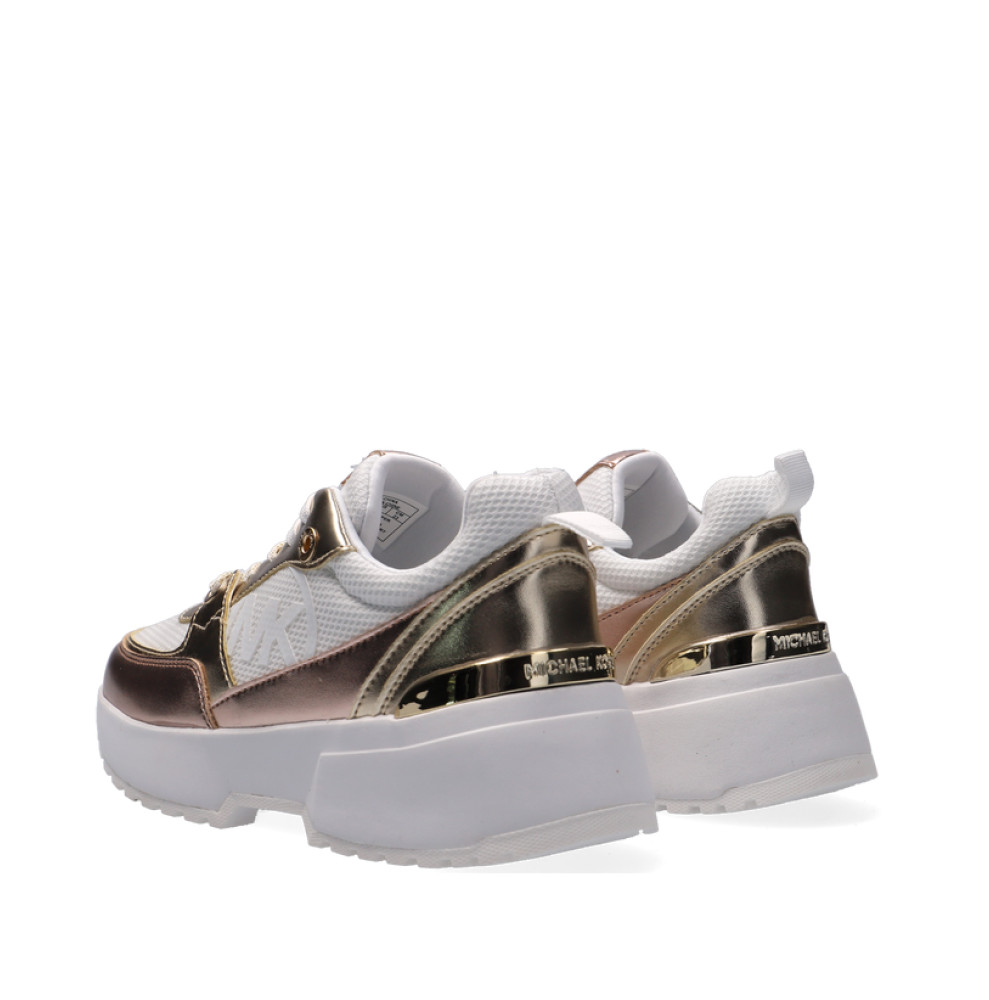 Кроссовки Michael Kors Cosmo Sport-Gold Monomesh