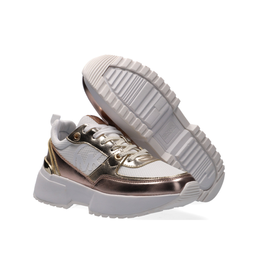 Кроссовки Michael Kors Cosmo Sport-Gold Monomesh