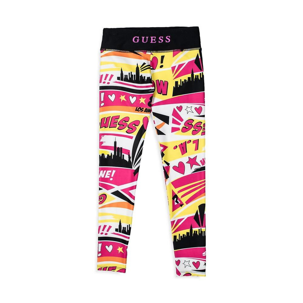 Леггинсы Guess Kids Popstar Yellow Multi