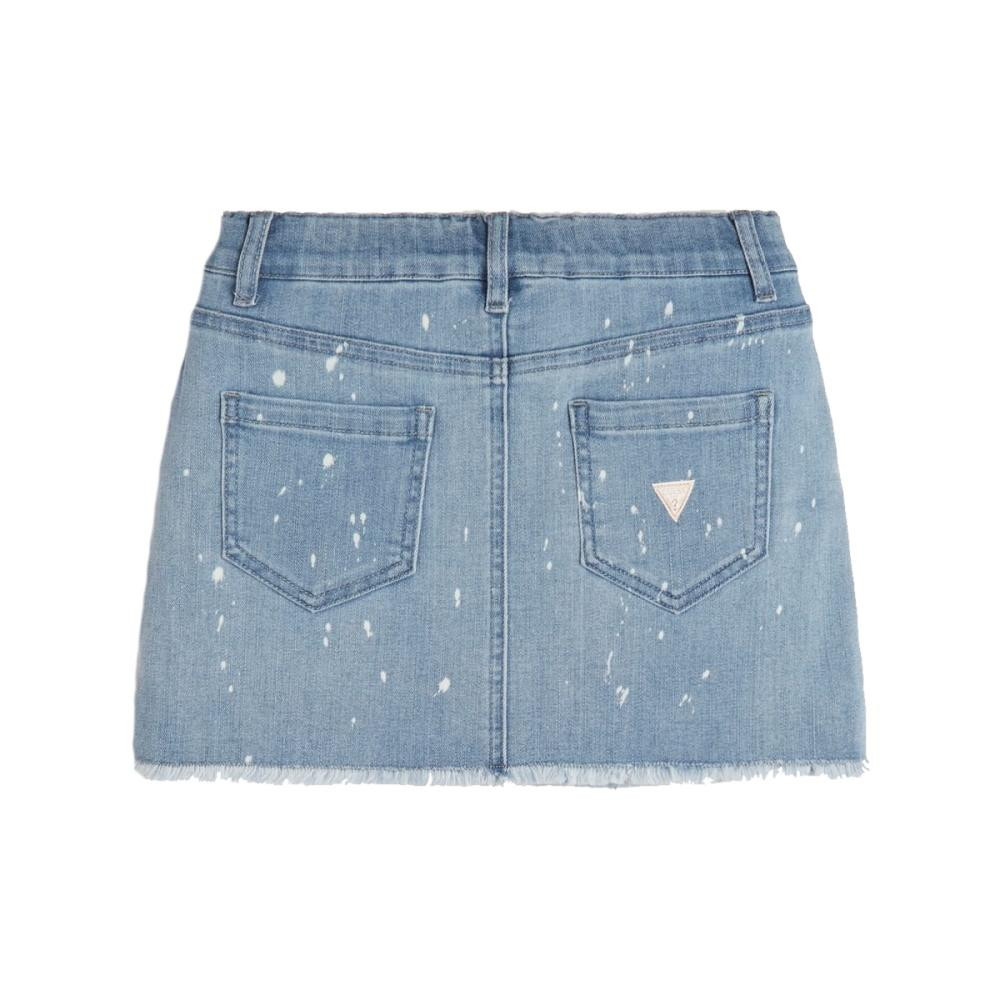 Юбка Guess Kids Spoted Blue Wash