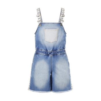 Комбінезон Guess Kids Pink Logo Blue Wash
