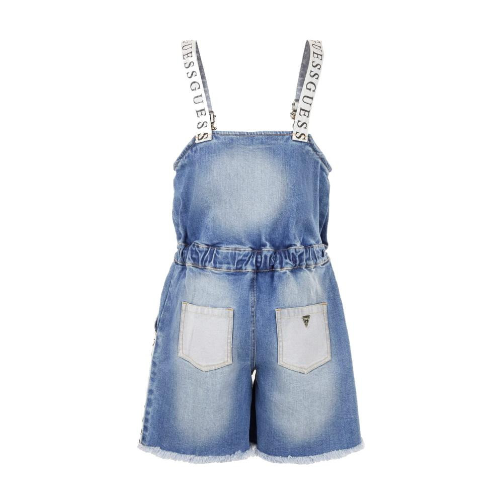Комбинезон Guess Kids Pink Logo Blue Wash