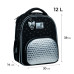 Рюкзак Kite Education каркасний Black&Silver