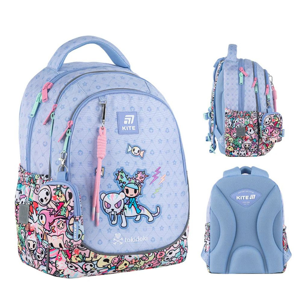 Школьный набор Kite Education Tokidoki (рюкзак, пенал, сумка)
