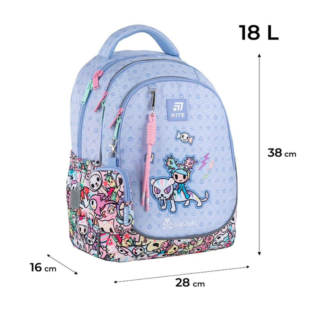 Школьный набор Kite Education Tokidoki (рюкзак, пенал, сумка)