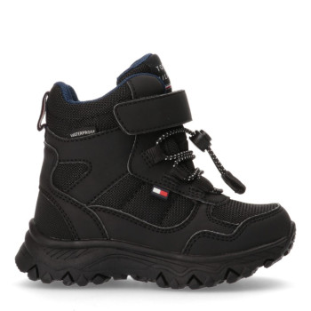 Черевики зимові Tommy Hilfiger WATERPROOF TRONCHETTO NEVE NERO