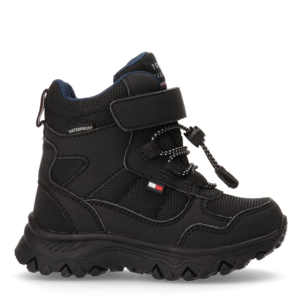 Черевики зимові Tommy Hilfiger WATERPROOF TRONCHETTO NEVE NERO