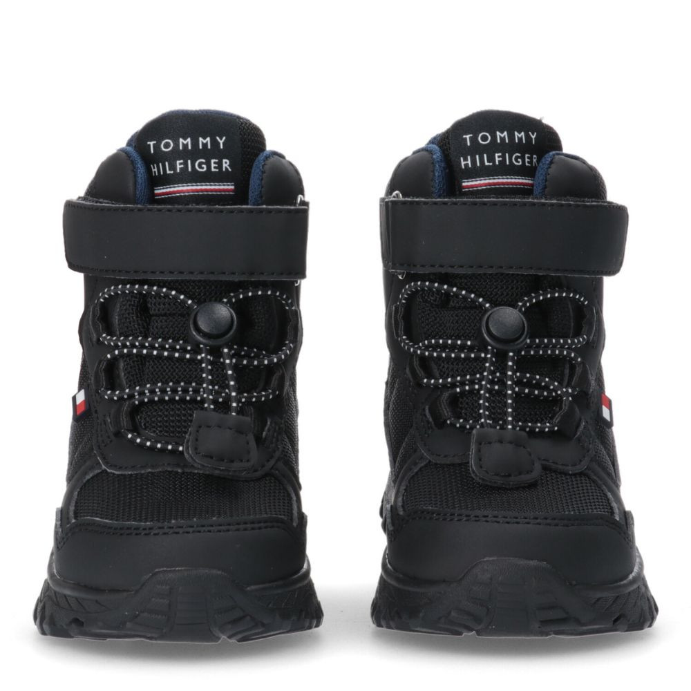 Черевики зимові Tommy Hilfiger WATERPROOF TRONCHETTO NEVE NERO
