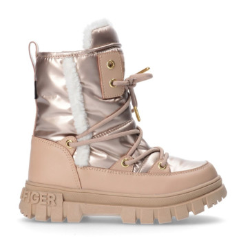 Черевики зимові Tommy Hilfiger WATERPROOF TRONCHETTO BRONZO