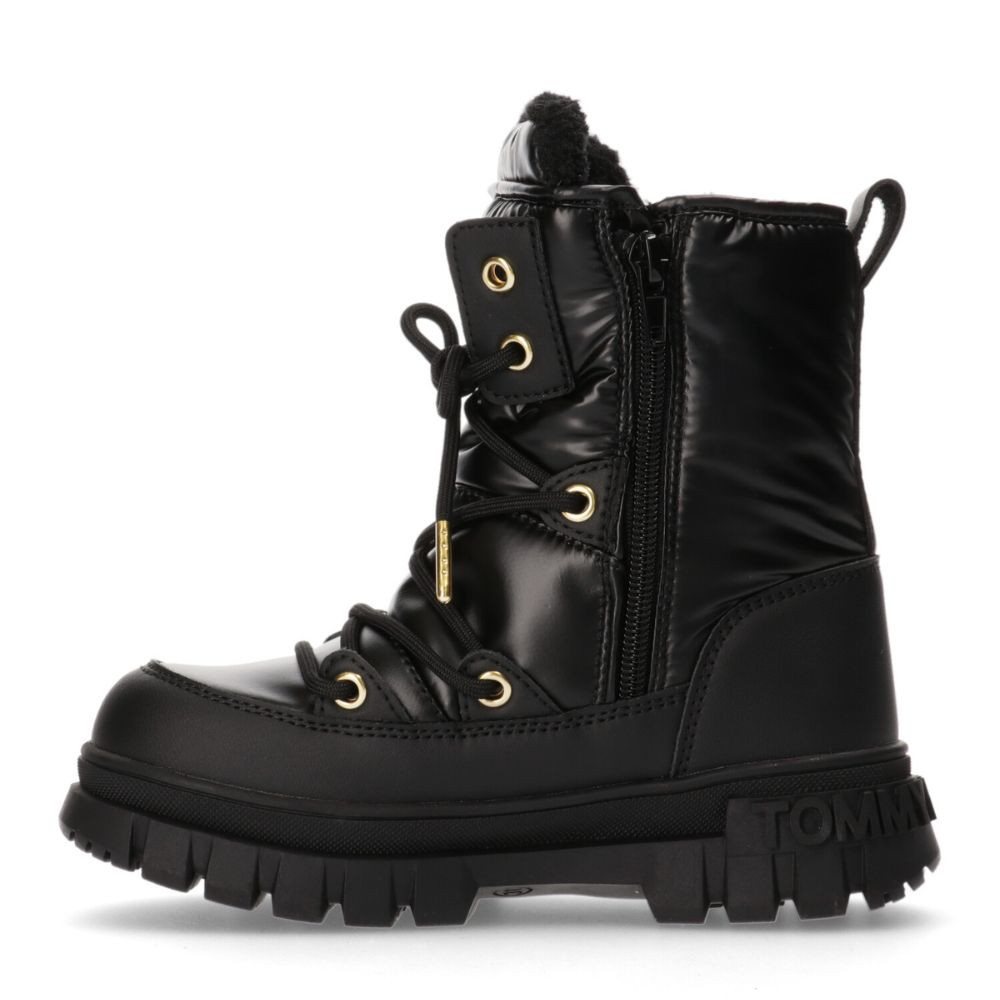 Черевики зимові Tommy Hilfiger WATERPROOF TRONCHETTO NERO