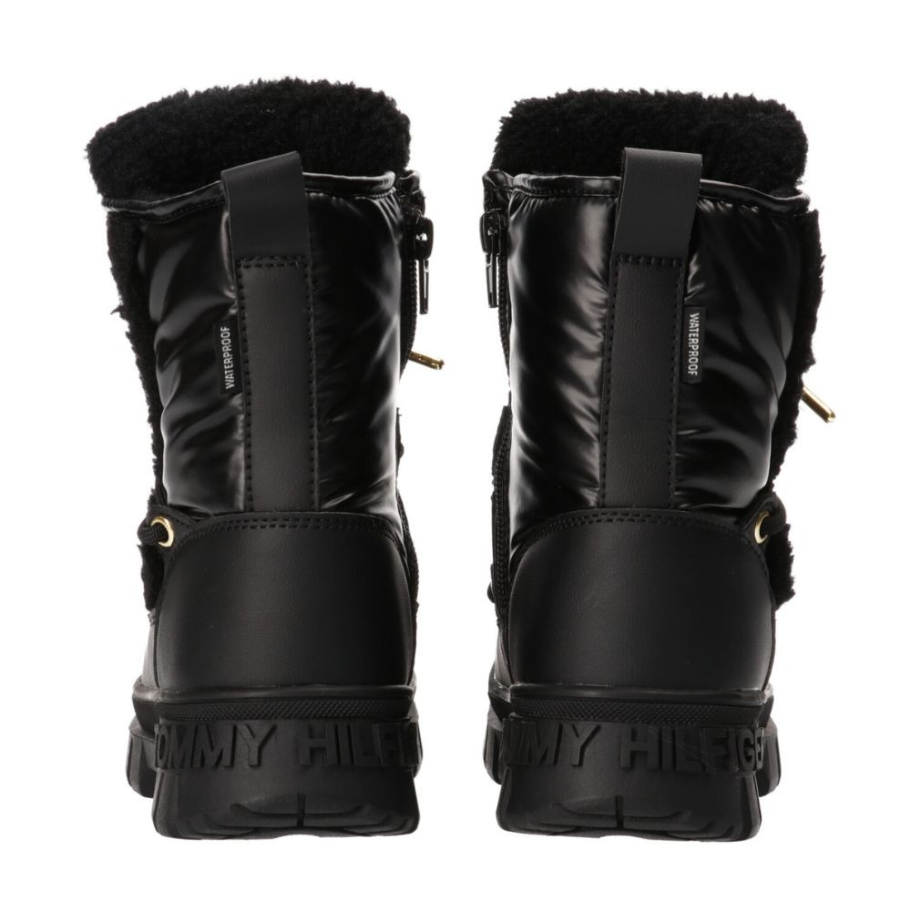 Черевики зимові Tommy Hilfiger WATERPROOF TRONCHETTO NERO