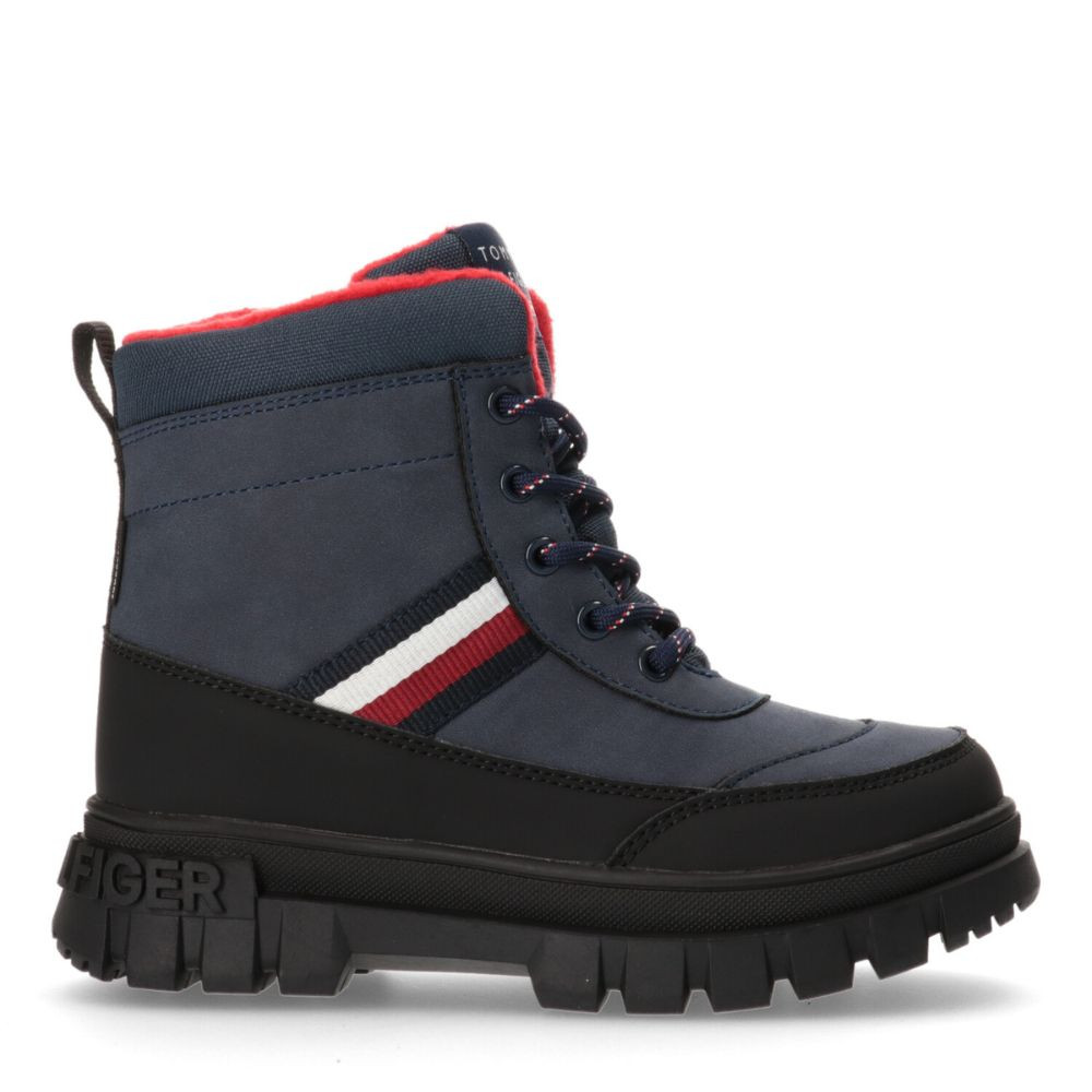Ботинки зимние Tommy Hilfiger WATERPROOF TRONCHETTO NEVE BLU