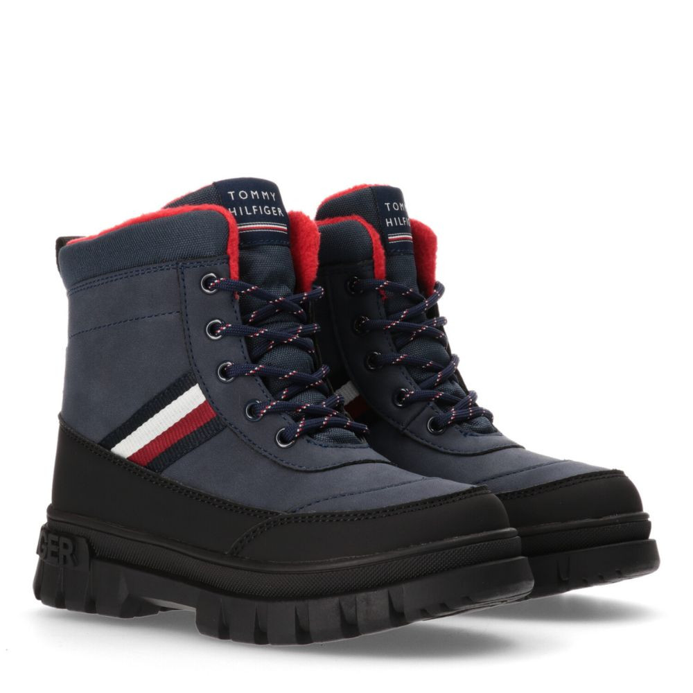Ботинки зимние Tommy Hilfiger WATERPROOF TRONCHETTO NEVE BLU