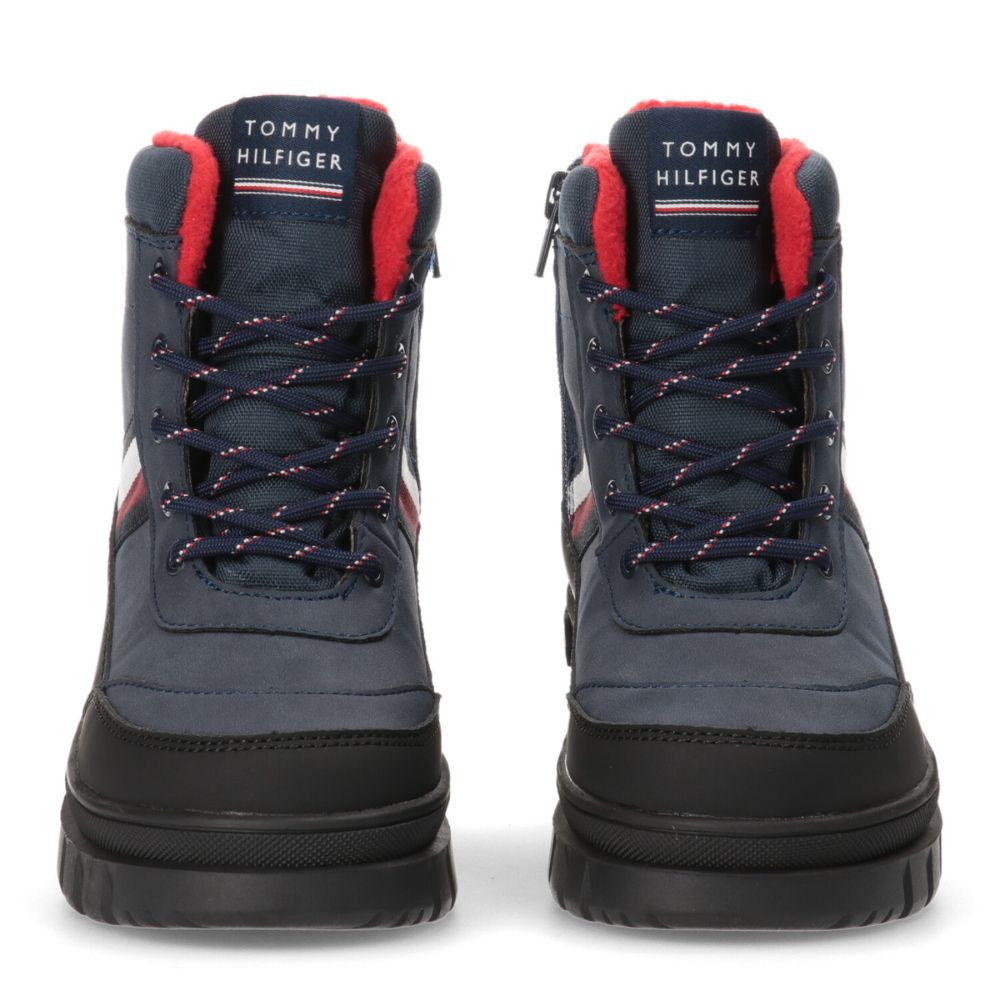 Ботинки зимние Tommy Hilfiger WATERPROOF TRONCHETTO NEVE BLU